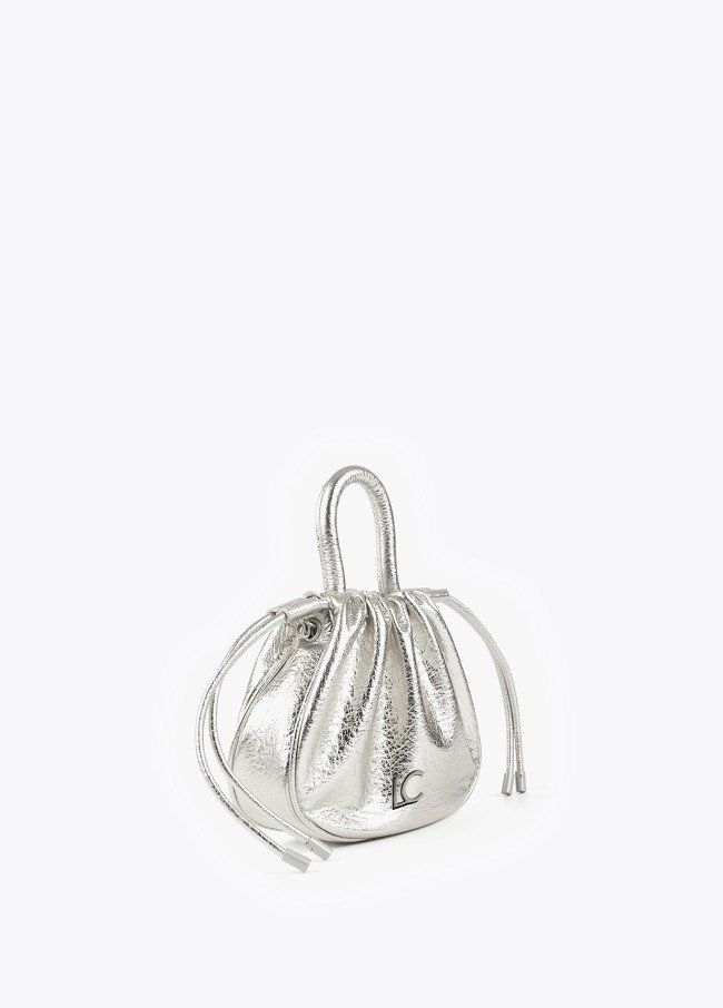 bandolera semisaco plata lola3