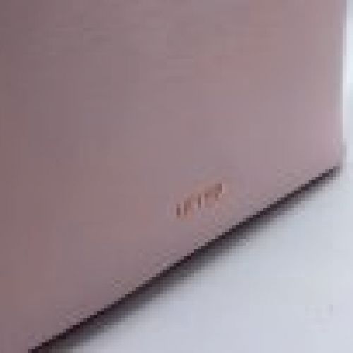 BOLSO DE PIEL GRANDE TED BAKER ROSA CLARO CON NECESER