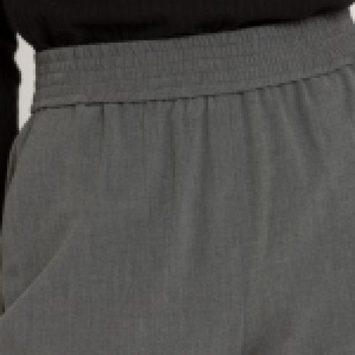 PANTALÓN GRIS CON GOMA EN CINTURA Y PUÑOS DE NAF NAF