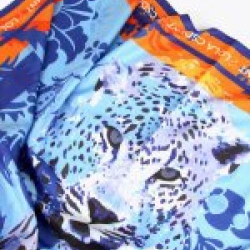 panuelo leopardo azul naranja lola2