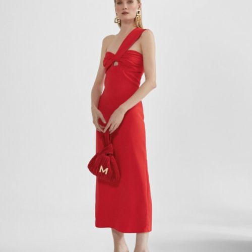vestido red asimetrico lola