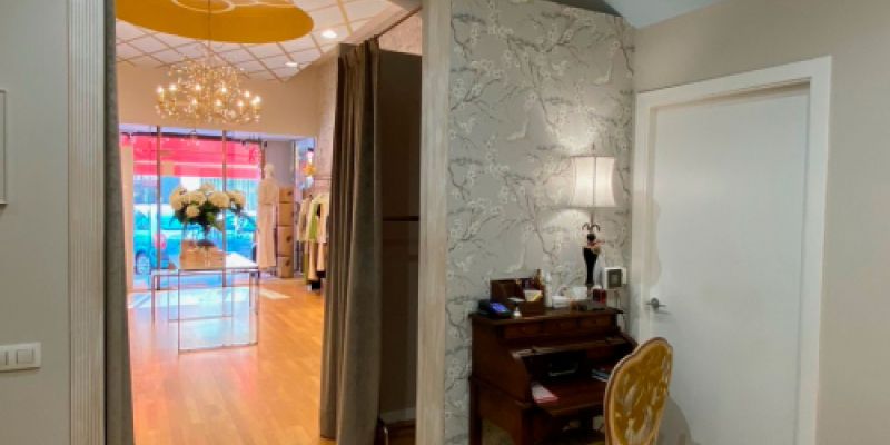 Vestidor de tienda de ropa