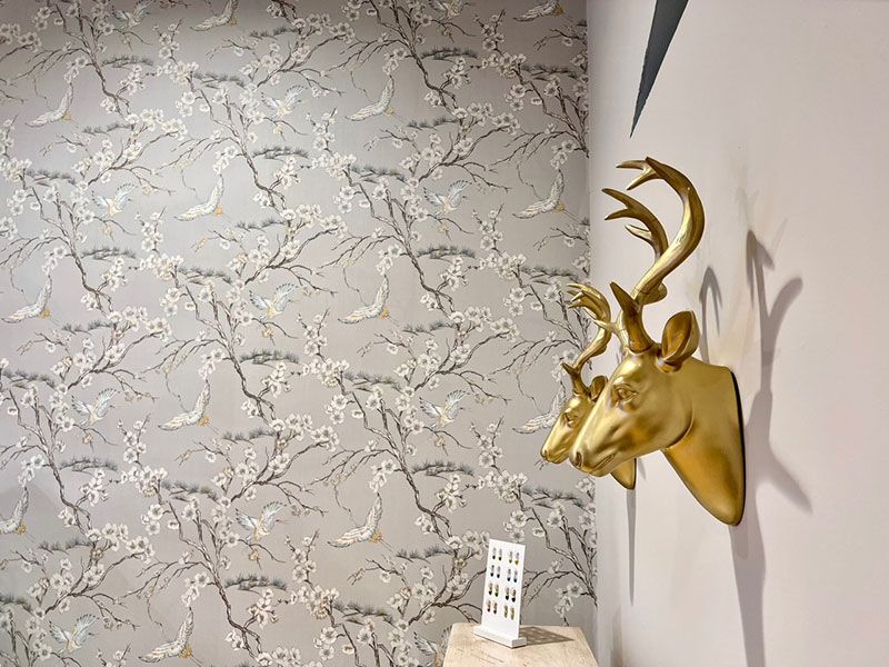 Cabezas de ciervo falsas decorativas