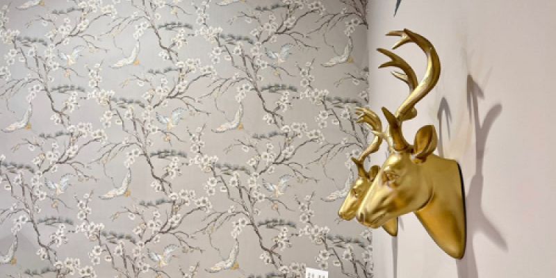 Cabezas de ciervo falsas decorativas